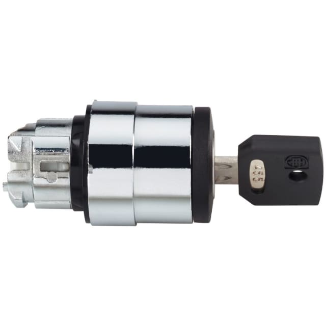 Schneider Automation - Tête pour bouton tournant à serrure - 2 positions - Ø22 - noir - ZB4BG6 Schneider Automation - Tête pour bouton tournant à serrure - 2 positions - Ø22 - noir - ZB4BG6