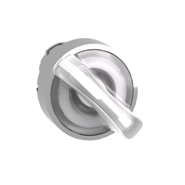 Schneider Automation - Tête pour bouton tournant lumineux - 2 positions - Ø22 - blanc - ZB4BK1213 Schneider Automation - Tête pour bouton tournant lumineux - 2 positions - Ø22 - blanc - ZB4BK1213