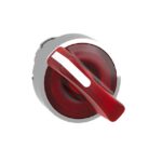Schneider Automation - Tête pour bouton tournant lumineux - 2 positions - Ø22 - rouge - ZB4BK1243