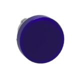 Schneider Automation - Tête pour voyant - Ø22 - rond - cabochon lisse bleu pour LED - ZB4BV063