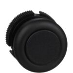 Schneider Automation - Tête rond pour bouton-poussoir - à impulsion - XAC-A - noir - capuchonné - XACA9412