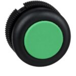 Schneider Automation - Tête rond pour bouton-poussoir - à impulsion - XAC-A - vert - capuchonné - XACA9413