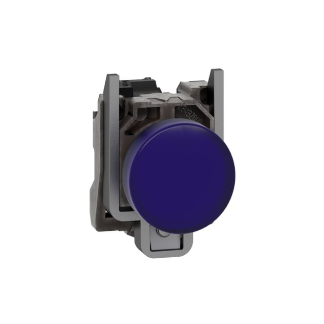 Schneider Automation - Voyant rond Ø22 - IP65 - bleu - DEL intégrée - 240V - bornes - XB4BVM6 Schneider Automation - Voyant rond Ø22 - IP65 - bleu - DEL intégrée - 240V - bornes - XB4BVM6