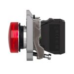 Schneider Automation - Voyant rond Ø22 - IP65 - rouge - douille BA 9s - 250V - bornes - XB4BV64 – Image 3