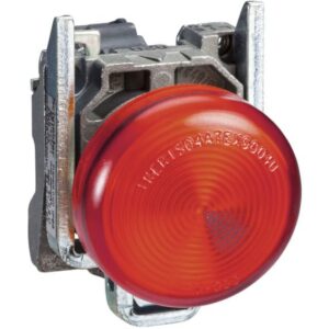 Schneider Automation - Voyant rond Ø22 - IP65 - rouge - douille BA 9s - 250V - bornes - XB4BV64