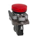 Schneider Automation - Voyant rond Ø22 - IP65 - rouge - douille BA 9s - 250V - bornes - XB4BV64 – Image 5