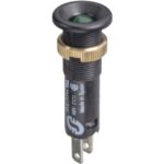 Schneider Automation - Voyant rond Ø8 - IP40 - vert - DEL intégrée - 24V - cosses - XVLA133