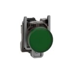 Schneider Automation - Voyant rond vert Ø22 IP65 24V | LED intégrée - XB4BVB3
