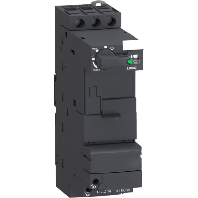 Schneider Automation - base puissance - 32 A - contrôle bornes à vis-étriers - LUB32 Schneider Automation - base puissance - 32 A - contrôle bornes à vis-étriers - LUB32
