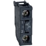 Schneider Automation - bloc contact pour bouton - ZBE Ø 22 - 1O doré et anti poussières - ZBE1026P