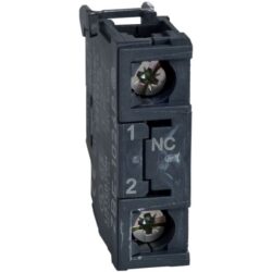 Schneider Automation - bloc contact pour bouton - ZBE Ø 22 - 1O doré et anti poussières - ZBE1026P