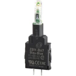 Schneider Automation - bloc lumineux - Ø 22 - rouge DEL intégrée - 24 V - ZBVB47