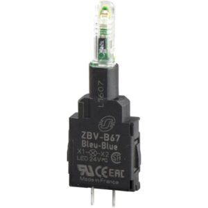 Schneider Automation - bloc lumineux - Ø 22 - vert DEL intégrée - 24 V - ZBVB37