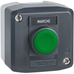 Schneider Automation - boîte à boutons XAL-D - fonction Marche ou Arrêt - 1 F - XALD101