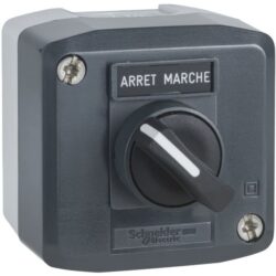 Schneider Automation - boîte à boutons XAL-D - fonction Marche ou Arrêt - 1 F - XALD132