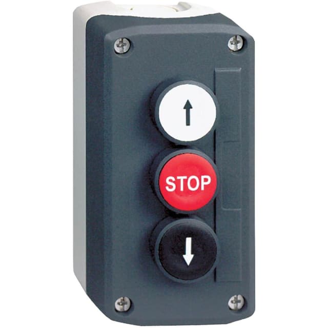 Schneider Automation - boîte à boutons XAL-D - trois fonctions - 1 O + 2 F - XALD326 Schneider Automation - boîte à boutons XAL-D - trois fonctions - 1 O + 2 F - XALD326