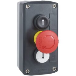 Schneider Automation - boîte à boutons XAL-D - trois fonctions - 1 O + 2 F - XALD328