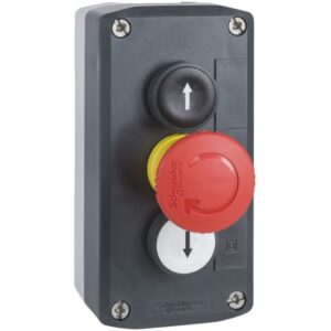 Schneider Automation - boîte à boutons XAL-D - trois fonctions - 1 O + 2 F - XALD328