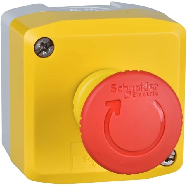 Schneider Automation - boîte à boutons XAL-K - fonction Arrêt d'urgence - 2 O + 1 F - XALK178G Schneider Automation - boîte à boutons XAL-K - fonction Arrêt d'urgence - 2 O + 1 F - XALK178G