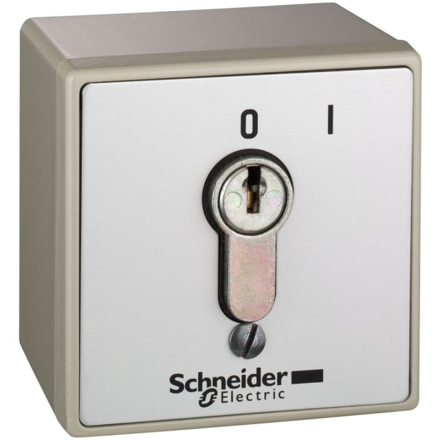 Schneider Automation - boîte à boutons en saillie inviolable - XAP-S - à serrure - XAPS11111N Schneider Automation - boîte à boutons en saillie inviolable - XAP-S - à serrure - XAPS11111N