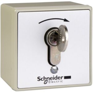Schneider Automation - boîte à boutons en saillie inviolable - XAP-S - à serrure - XAPS11221N