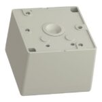 Boîte à boutons en saillie inviolable à serrure, configuration visible, vue complémentaire 6