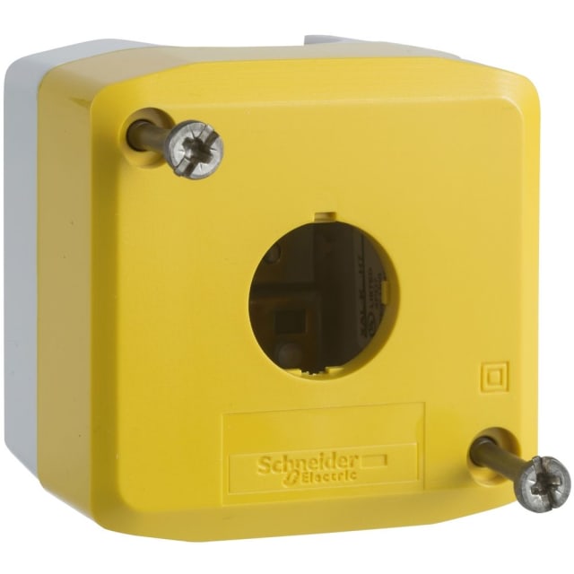 Schneider Automation - boîte à boutons vide - XAL-K - plastique - 1 perçage - XALK01 Schneider Automation - boîte à boutons vide - XAL-K - plastique - 1 perçage - XALK01