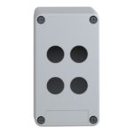 Schneider Automation - boîte à boutons vide - XAP-A - plastique - 4 perçages en 2 colonnes - XAPA1104 – Image 2