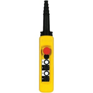 Schneider Automation - boîte pendante XAC-A - 4 poussoirs 1 Arrêt d'urgence - XACA4713