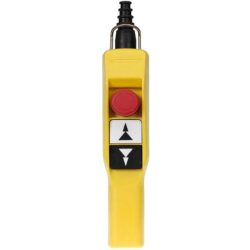 Schneider Automation - boîte pendante XAC-A pistol grip - 2 poussoirs 1 Arrêt d'urgence - XACA2073