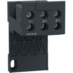 Schneider Automation - bornier pour profilé 35 mm ou fixation par vis - pr LRD 01...35 et LR3 D01...D35 - LAD7B106