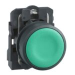 Schneider Automation - bouton-poussoir vert Ø 22 - à impulsion affleurant - 1F - XB5AA31 – Image 10