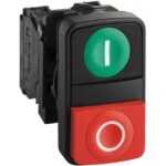 Schneider Automation - bt-pous Ø 22 - double touche