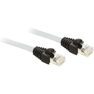 Schneider Automation - câble pour liaison série Modbus - 2 x RJ45 - câble 1 m - VW3A8306R10