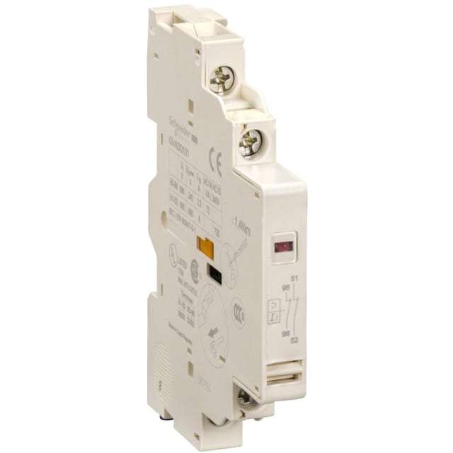 Schneider Automation - contact auxiliaire - 1 F + 1 F (défaut) - GVAD1010 Schneider Automation - contact auxiliaire - 1 F + 1 F (défaut) - GVAD1010