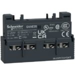 Schneider Automation - contact auxiliaire - 2 F - GVAE20