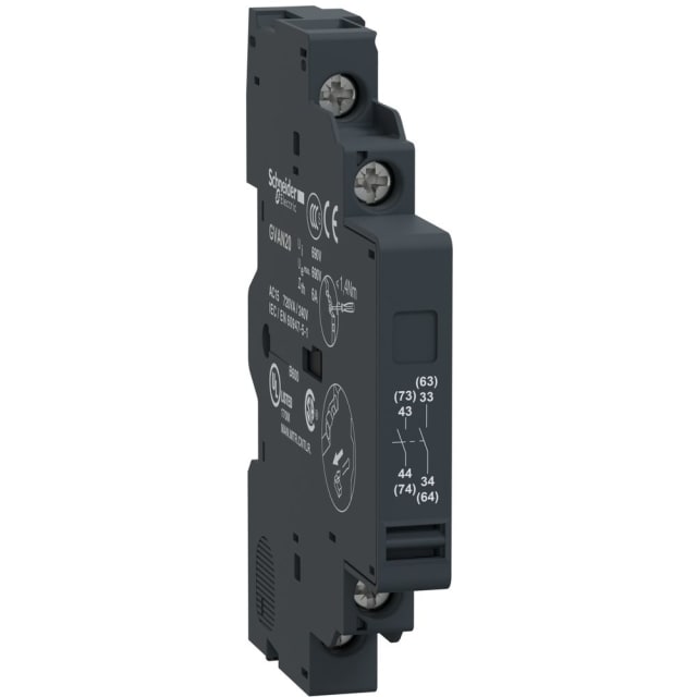 Schneider Automation - contact auxiliaire - 2 F - GVAN20 Schneider Automation - contact auxiliaire - 2 F - GVAN20