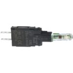 Schneider Automation - corps pour voyant rouge - ZB6 - DEL intégrée - 230..240 V - ZB6EM4B