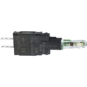 Schneider Automation - corps pour voyant rouge - ZB6 - DEL intégrée - 230..240 V - ZB6EM4B