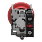 Schneider Automation - coupure d'arrêt d'urgence rouge Ø40, coupure push pull verrouillage Ø22 1NC - XB4BT842 – Image 5
