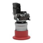 Schneider Automation - coupure d'arrêt d'urgence rouge Ø40, coupure push pull verrouillage Ø22 1NC - XB4BT842 – Image 6