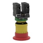 Schneider Automation - coupure d'arrêt d'urgence rouge déclenchement verrouillage Ø 22 2NC - XB5AS8444 – Image 7