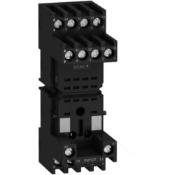 Schneider Automation - embase pour relais miniature - Zelio RXZ - avec contacts mixés - connecteurs - RXZE2M114M