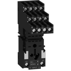 Schneider Automation - embase pour relais miniature - Zelio RXZ - avec contacts séparés - connecteurs - RXZE2S114M