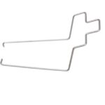 Schneider Automation - étrier de maintien métallique - pour embase relais miniature RXZ - RXZ400