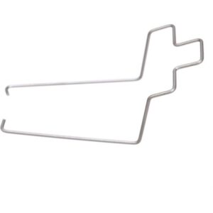 Schneider Automation - étrier de maintien métallique - pour embase relais miniature RXZ - RXZ400