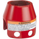 Schneider Automation - garde pour coup-de-poing Ø 40 et unité Ø 22 mm - rouge - ZBZ1604