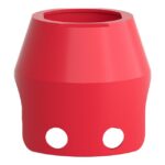 Schneider Automation - garde pour coup-de-poing Ø 40 et unité Ø 22 mm - rouge - ZBZ1604 – Image 4