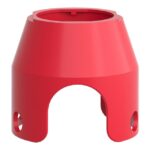 Schneider Automation - garde pour coup-de-poing Ø 40 et unité Ø 22 mm - rouge - ZBZ1604 – Image 5
