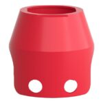 Schneider Automation - garde pour coup-de-poing Ø 40 et unité Ø 22 mm - rouge - ZBZ1604 – Image 6